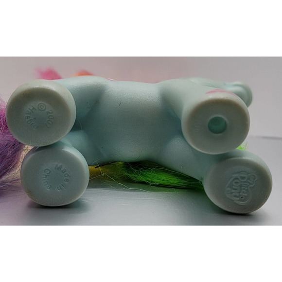 My Little Pony G2 Rainbow Dash IV Figure Blue Earth MLP 2007 Cloud ponies - Picture 4 of 4